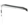 Toldo retráctil automático gris antracita 3x2,5 m de , Toldos - Ref: Foro24-3154486, Precio: 263,45 €, Descuento: %