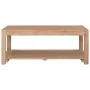 Mesa de centro de madera maciza de teca 100x50x40 cm by , Coffee table - Ref: Foro24-282849, Price: 171,30 €, Discount: %