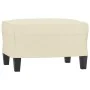 Juego de sofás con cojines 4 piezas cuero sintético color crema by , Sofas - Ref: Foro24-3201354, Price: 642,06 €, Discount: %
