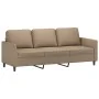 Juego de sofás con cojines 4 piezas cuero sintético capuchino by , Sofas - Ref: Foro24-3201749, Price: 618,00 €, Discount: %