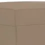 Juego de sofás con cojines 4 piezas cuero sintético capuchino by , Sofas - Ref: Foro24-3201749, Price: 618,00 €, Discount: %