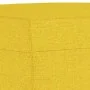 Juego de sofás con cojines 3 piezas tela amarillo claro de , Sofás - Ref: Foro24-3201831, Precio: 490,03 €, Descuento: %