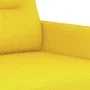 Juego de sofás con cojines 3 piezas tela amarillo claro de , Sofás - Ref: Foro24-3201557, Precio: 576,49 €, Descuento: %