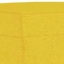 Juego de sofás con cojines 3 piezas tela amarillo claro by , Sofas - Ref: Foro24-3201597, Price: 418,51 €, Discount: %