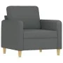 Juego de sofás con cojines 4 piezas tela gris oscuro von , Sofas - Ref: Foro24-3202079, Preis: 695,50 €, Rabatt: %