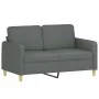 Juego de sofás con cojines 4 piezas tela gris oscuro von , Sofas - Ref: Foro24-3202079, Preis: 695,50 €, Rabatt: %