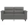 Sofá de 2 plazas de tela de microfibra gris oscuro 120 cm de , Sofás - Ref: Foro24-359557, Precio: 242,53 €, Descuento: %