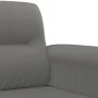 Sofá de 2 plazas de tela de microfibra gris oscuro 120 cm de , Sofás - Ref: Foro24-359557, Precio: 242,53 €, Descuento: %