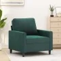 Sillón de terciopelo verde oscuro 60 cm de , Sofás - Ref: Foro24-359181, Precio: 165,53 €, Descuento: %