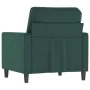 Sillón de terciopelo verde oscuro 60 cm de , Sofás - Ref: Foro24-359181, Precio: 165,53 €, Descuento: %