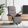 Sillón reclinable con reposapiés tela gris taupe de , Sillones - Ref: Foro24-356606, Precio: 235,79 €, Descuento: %