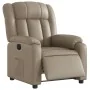 Sillón reclinable eléctrico de cuero sintético color capuchino de , Sillones - Ref: Foro24-3205256, Precio: 277,88 €, Descuen...