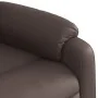 Sillón reclinable elevable eléctrico de cuero sintético marrón de , Sillones - Ref: Foro24-3205280, Precio: 354,17 €, Descuen...