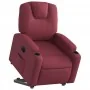 Sillón eléctrico reclinable elevable de tela rojo tinto by , Armchairs - Ref: Foro24-3204395, Price: 350,65 €, Discount: %