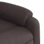 Sillón eléctrico reclinable elevable de tela marrón oscuro de , Sillones - Ref: Foro24-3205345, Precio: 357,99 €, Descuento: %