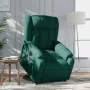 Sillón masaje eléctrico reclinable elevable tela verde oscuro de , Sillones - Ref: Foro24-3205358, Precio: 383,76 €, Descuent...