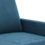 Sillón de terciopelo azul 60 cm de , Sofás - Ref: Foro24-359188, Precio: 165,21 €, Descuento: %