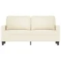 Sofá de 2 plazas terciopelo color crema 140 cm de , Sofás - Ref: Foro24-359207, Precio: 245,86 €, Descuento: %