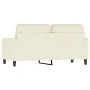 Sofá de 2 plazas terciopelo color crema 140 cm de , Sofás - Ref: Foro24-359207, Precio: 245,86 €, Descuento: %