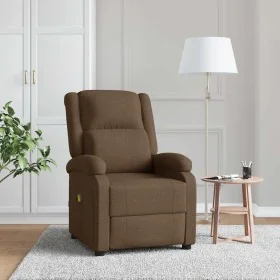 Sillón de masaje eléctrico tela marrón von , Elektrische Massagesessel - Ref: Foro24-348449, Preis: 231,45 €, Rabatt: %