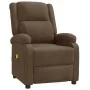 Sillón de masaje eléctrico tela marrón de , Sillones de masaje eléctricos - Ref: Foro24-348449, Precio: 231,45 €, Descuento: %