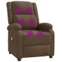 Sillón de masaje eléctrico tela marrón de , Sillones de masaje eléctricos - Ref: Foro24-348449, Precio: 231,45 €, Descuento: %