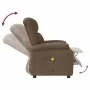 Sillón de masaje eléctrico tela marrón de , Sillones de masaje eléctricos - Ref: Foro24-348449, Precio: 231,45 €, Descuento: %