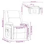 Sillón de masaje eléctrico tela marrón de , Sillones de masaje eléctricos - Ref: Foro24-348449, Precio: 231,45 €, Descuento: %