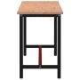 Banco de trabajo madera maciza de haya y metal 200x55x81,5 cm de , Mesas de trabajo - Ref: Foro24-3188907, Precio: 245,34 €, ...