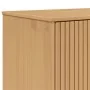 Aparador OLDEN madera maciza de pino marrón 85x43x125 cm de , Aparadores - Ref: Foro24-358615, Precio: 295,41 €, Descuento: %