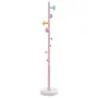 Perchero de hierro con recubrimiento en polvo rosa 172 cm de , Percheros para sombreros y abrigos - Ref: Foro24-377097, Preci...