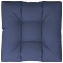 Cojín para sofá de palets de tela azul marino 80x80x12 cm de , Cojines para sillas y sofás - Ref: Foro24-377897, Precio: 38,2...