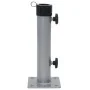 Base de sombrilla para mástil Ø38/48 mm acero plateado de , Bases para sombrillas - Ref: Foro24-4003374, Precio: 21,27 €, Des...