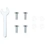 Base de sombrilla para mástil Ø38/48 mm acero plateado de , Bases para sombrillas - Ref: Foro24-4003374, Precio: 21,27 €, Des...