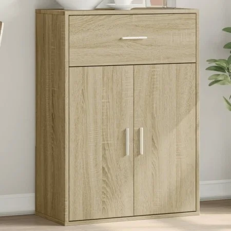 Aparador madera de ingeniería roble Sonoma 60x30x84 cm by , Sideboards - Ref: Foro24-840494, Price: 79,40 €, Discount: %