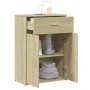 Aparador madera de ingeniería roble Sonoma 60x30x84 cm by , Sideboards - Ref: Foro24-840494, Price: 79,40 €, Discount: %