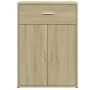 Aparador madera de ingeniería roble Sonoma 60x30x84 cm by , Sideboards - Ref: Foro24-840494, Price: 79,40 €, Discount: %