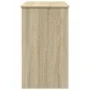 Tocador con espejo color roble Sonoma 100x45x76 cm de , Tocadores para dormitorios - Ref: Foro24-840697, Precio: 107,77 €, De...