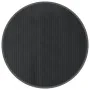 Alfombra redonda bambú gris 80 cm de , Alfombras - Ref: Foro24-376982, Precio: 17,39 €, Descuento: %