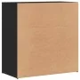 Aparadores 2 unidades madera de ingeniería negro 79x38x80 cm de , Aparadores - Ref: Foro24-3276617, Precio: 208,85 €, Descuen...