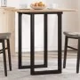 Patas de mesa de comedor estructura O acero 60x50x73 cm de , Patas para mesas - Ref: Foro24-357881, Precio: 65,35 €, Descuent...