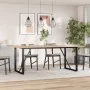Patas de mesa de comedor estructura O acero 160x80x73 cm by , Table legs - Ref: Foro24-357888, Price: 97,31 €, Discount: %
