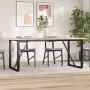 Patas de mesa de comedor estructura O acero 160x80x73 cm by , Table legs - Ref: Foro24-357888, Price: 97,31 €, Discount: %