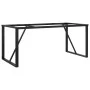 Patas de mesa de comedor estructura O acero 160x80x73 cm by , Table legs - Ref: Foro24-357888, Price: 97,31 €, Discount: %