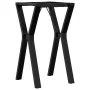 Patas de mesa de comedor estructura Y acero 40x40x73 cm de , Patas para mesas - Ref: Foro24-357927, Precio: 54,09 €, Descuent...