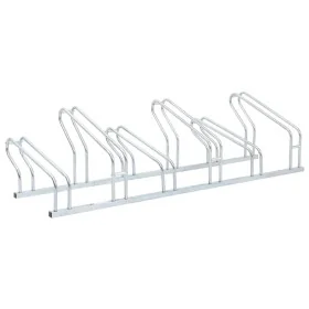 Soporte para 6 bicicletas suelo independiente acero galvanizado de , Bases y soportes para almacenar bicicletas - Ref: Foro24...