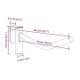 Soporte montura brazo portátil con gancho brida hierro negro de , Soportes para sillas de montar - Ref: Foro24-172432, Precio...