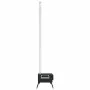 Estufa leña de tienda con chimenea patas plegables acero negro de , Chimeneas - Ref: Foro24-4005748, Precio: 148,39 €, Descue...