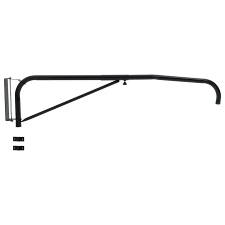 Soporte de pared para manguera ducha de caballos acero negro de , Cuidado de caballos - Ref: Foro24-172487, Precio: 49,26 €, ...