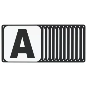 Letras de estadio de doma ecuestre 12 unidades acero de , Equipo y accesorios para equitación - Ref: Foro24-172500, Precio: 4...